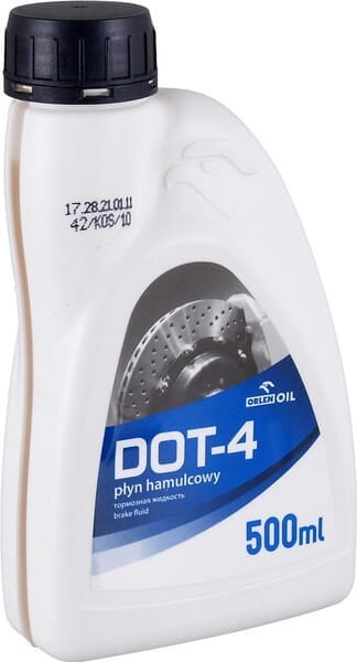 Płyn do układów hydraulicznych DOT-4 Orlen, 0,5 l 1074720205