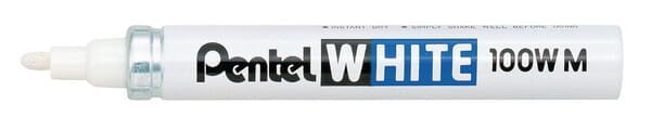 Marker 100WM Pentel, biały 013004