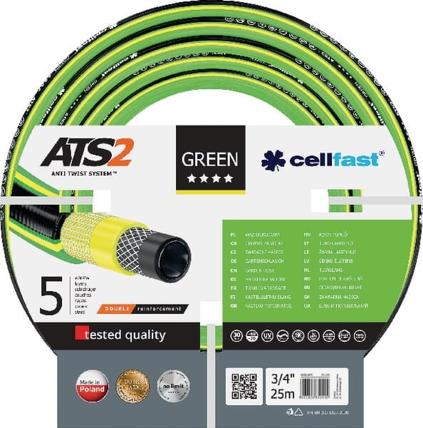 Wąż ogrodowy Green ATS2, Ø 12,5 mm, 25 mb 1730221225