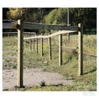 Palik ogrodzeniowy Drewno 250cm x ?140mm Octo Wood Sklep rolniczy Poltecharts.pl