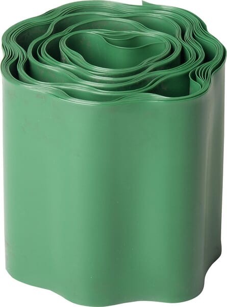 Obrzeże ogrodnicze trawnikowe, zielone 10 cm x 9 m 1707800110