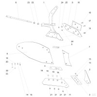 Krój nożowy, lewy Gregoire Besson 173323 Sklep rolniczy Poltecharts.pl