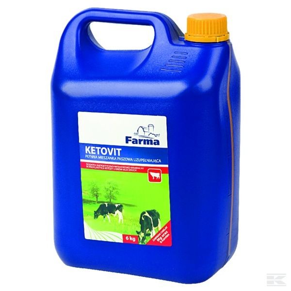 KetoVit płynny dodatek energetyczno-witaminowo-mineralny dla krów, 6 kg 1617080260FA DeLaval