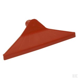 Zgarniak obornika prosty PCV, 35 cm